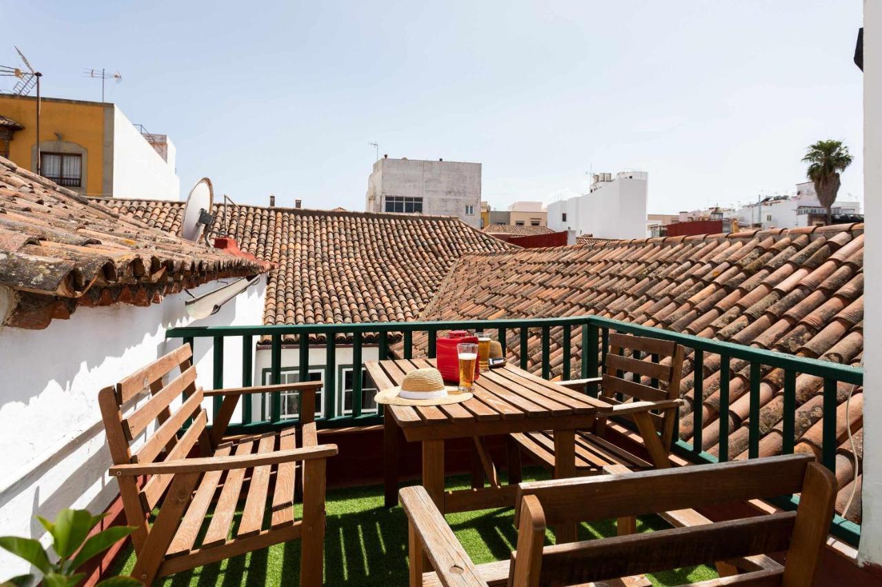 Casa Tradicional Canaria En La Laguna Centro Buitenkant foto