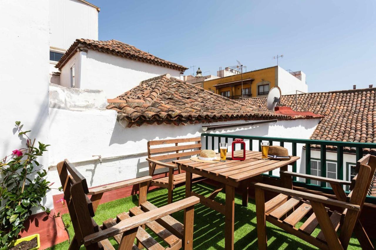 Casa Tradicional Canaria En La Laguna Centro Buitenkant foto